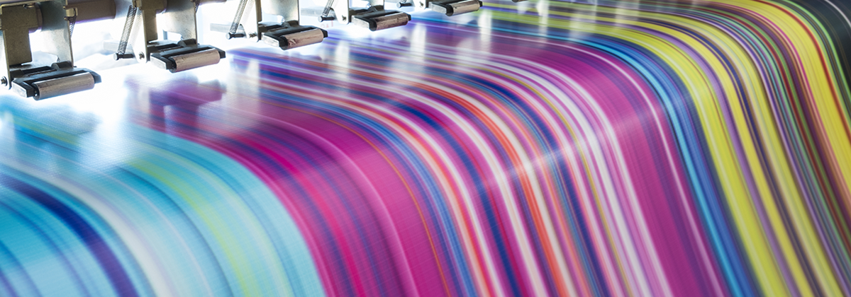 Ink coatings banner