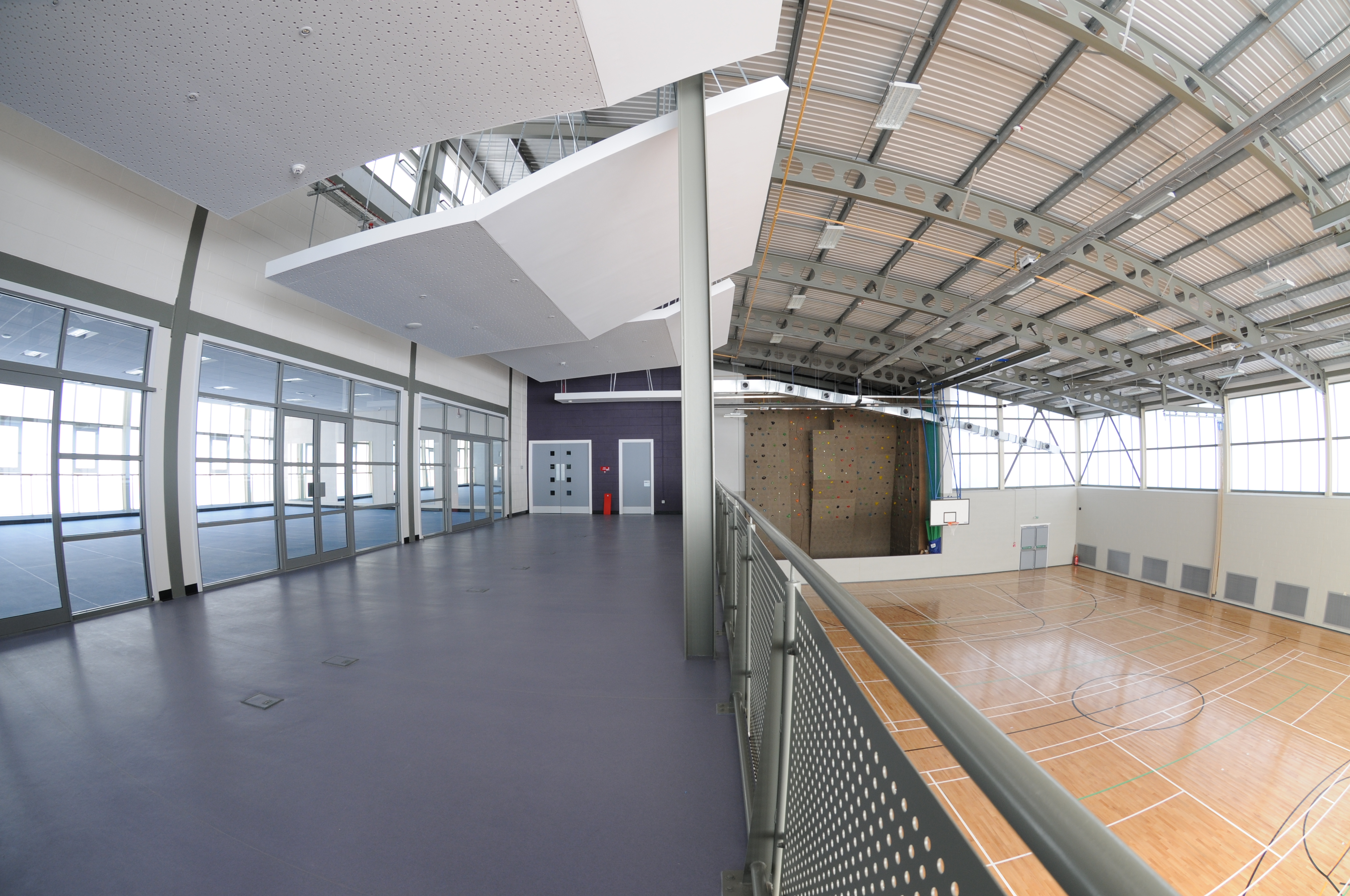 Royal Marines Physical Training Center in Abroath Scotland