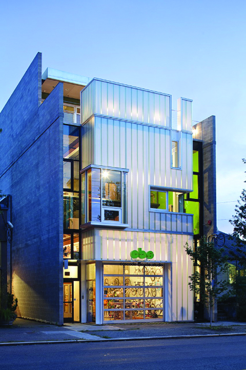 Building 115 Mixed Use Development in Seattle Washington USA